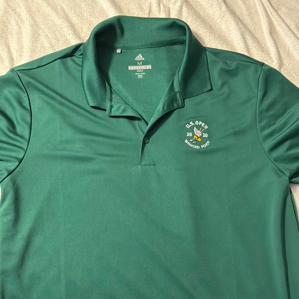 Adidas Green Polo Shirt - US Open 2020